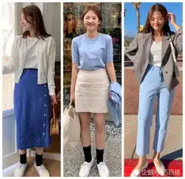 气质风搭配方案,穿着上身显瘦显高,春季变美在此一举