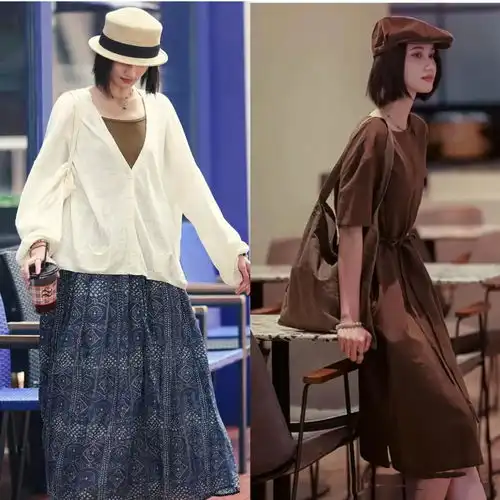 别让年龄掩盖你的美,文艺复古风优雅不老气,太适合50岁女人