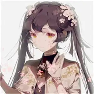 手绘系列韩国风暖色调日系动漫情侣头像