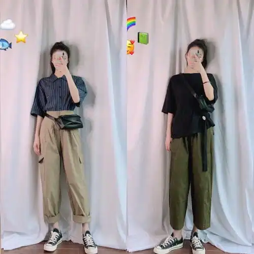 女生可盐可甜的夏季穿搭分享快来看看吧