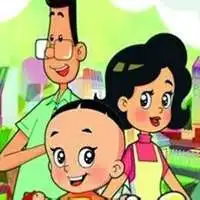 妈妈女儿微信头像卡通英