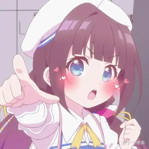 二次元少女萌系头像竞技