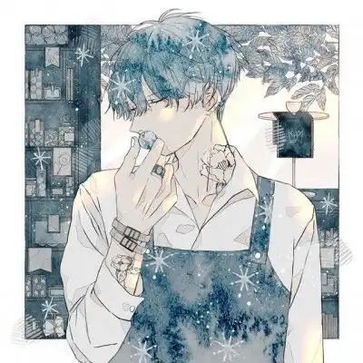 道系水墨头像男生头像