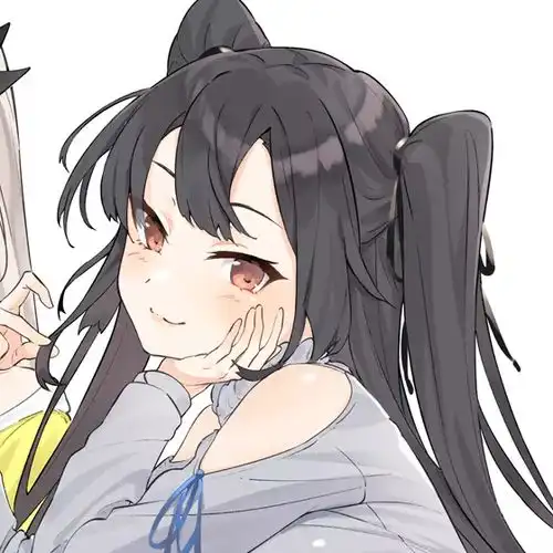 闺蜜头像可爱唯美2人姐妹头像手绘卡通
