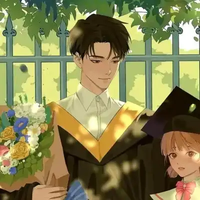 可爱手绘情侣头像独一无二哒