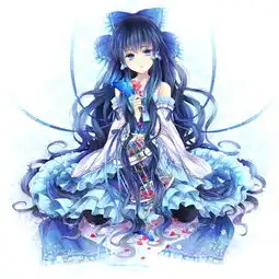 高清卡通美少女头像