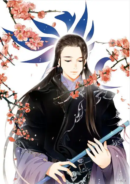 剑网3全门派成男手绘妖娆帅气成男美如画
