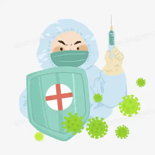 医生研发疫苗防疫病毒卡通创意人物png图片素材免费下载防疫png30003000像素熊猫办公