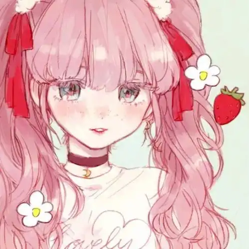 动漫女头唯美文艺清纯