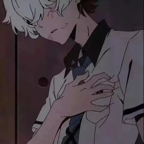 今日份动漫头像,有点丧