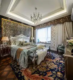 金手指装饰书香苑150平米法式风格样板间装修设计