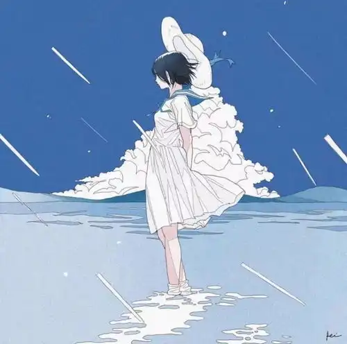 小众风神仙颜值动漫女生头像