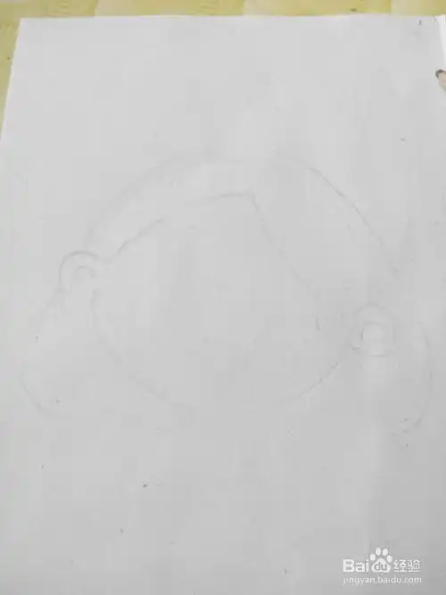 怎样用油画棒画卡通小女孩呢