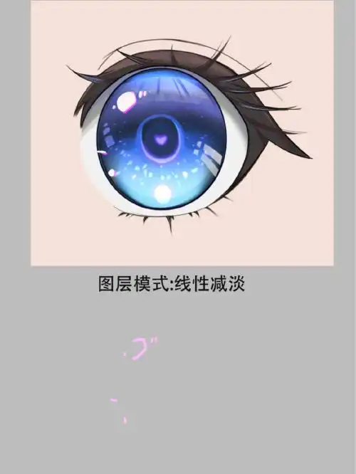 动漫禁欲系眼睛的绘制教程简直不要太woman了吧