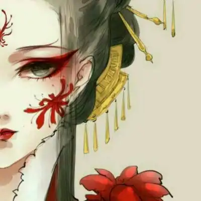 画q版萌系小女孩古风头