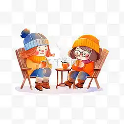 手绘卡通橙色衣服女孩图片手绘卡通橙色衣服女孩图片素材免费下载千库网