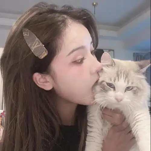 头像图片丨女生头像丨可爱的猫系女头1214