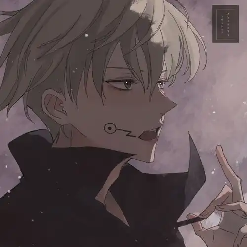 猫系二次元头像男心动的