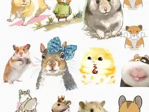 卡通可爱老鼠仓鼠动物png元素图片素材模板下载26.34mb办公商务大全生活工作