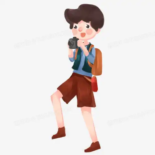 手绘小男孩拍照免抠元素png图片素材免费下载男孩png20002000像素熊猫办公