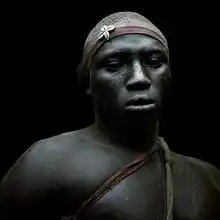 体育专题类组照二等奖塞内加尔摔跤手