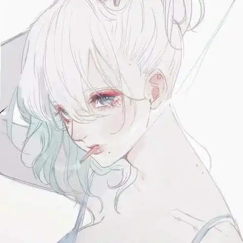 女生头像动漫高冷系图片