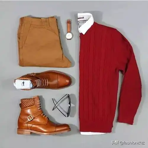 红色系的男生头像毛衣