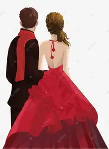 手绘情侣背影元素素材图片免费下载高清psd千库网图片编号10430764