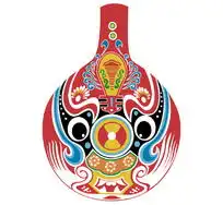 卡通脸谱头像马勺脸谱