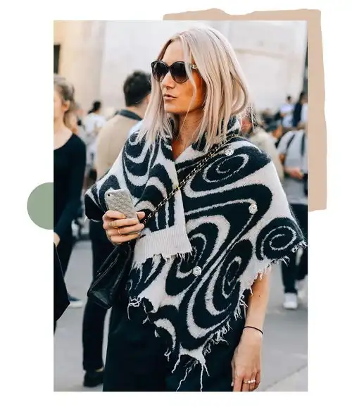 2020流行这样系围巾,学不会白穿衣服了