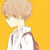 男生微信背书包卡通头像
