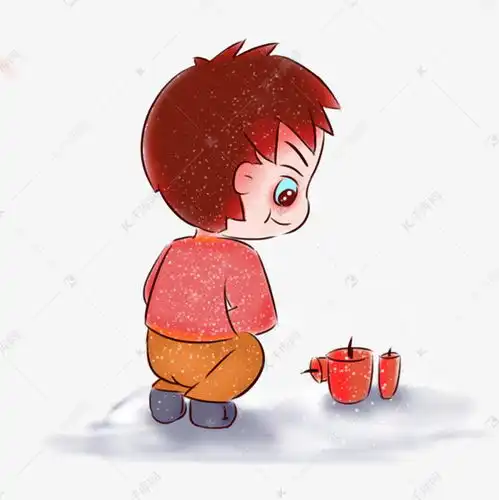 2019年新年春节中国风卡通男孩可爱风格素材图片免费下载千库网