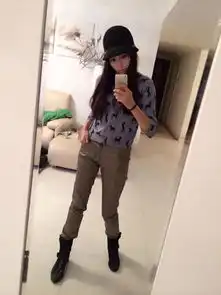 4号小球妈百变搭配之欧美街拍系