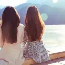 闺蜜头像两人霸气背影