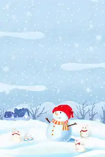 立冬圣诞节雪人卡通童趣蓝色banner背景图片免费下载广告背景psd千库网图片编号5229060