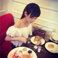 好看的美女吃货头像图片