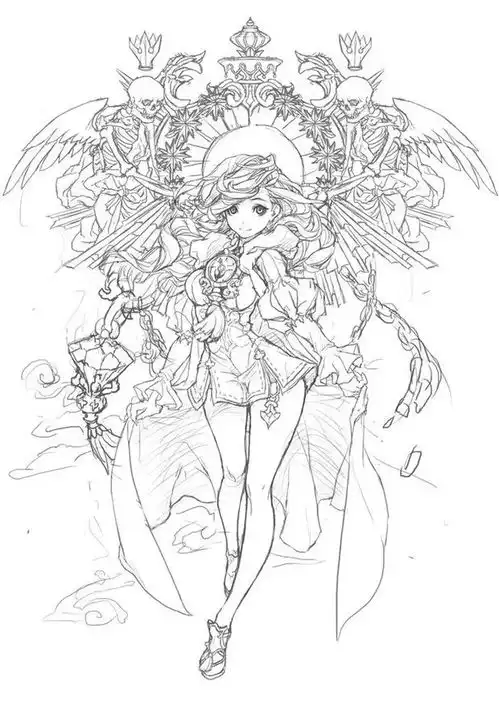 老师卡通头像简笔画简笔