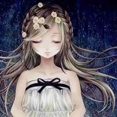 披肩长发背影头像微信头像图片大全