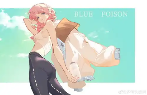 运动系动漫游戏女孩蓝毒128