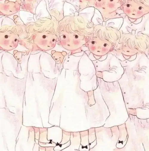 一顿暴码可盐可甜插画风头像,看完不换算我输