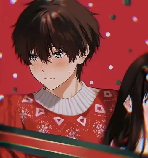 动漫头像第37期情侣新年大吉头像,天下有情人终成眷属