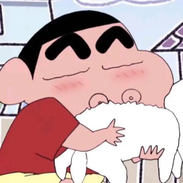 想问一下这个蜡笔小新的小白是情侣头像吗