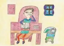 新生上学需要什么沪上小学生手绘超萌漫画告诉你