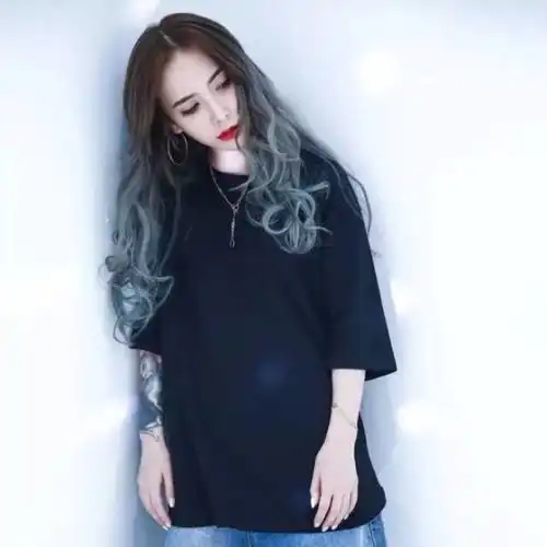 蓝冷系头像灰色