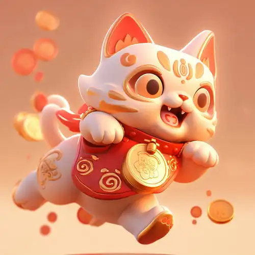 简约卡通可爱喜庆招财猫素材图片海报设计下载请至来源处