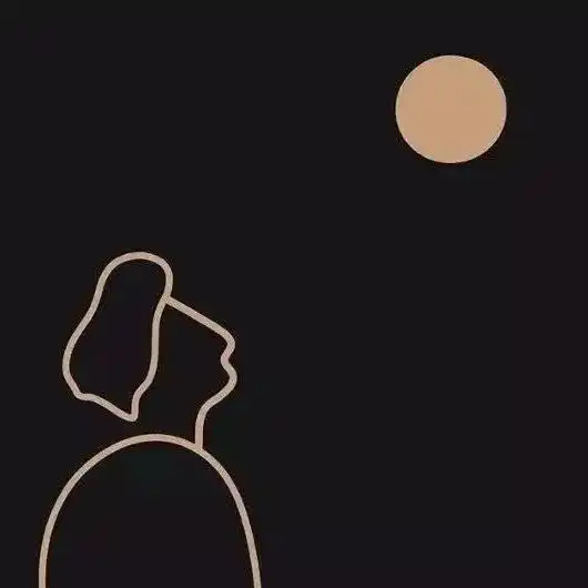 最近超火的黑色系头像黑