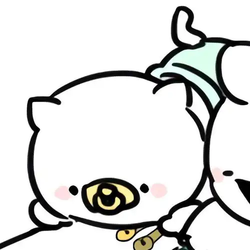甜甜大耳兔情侣头像