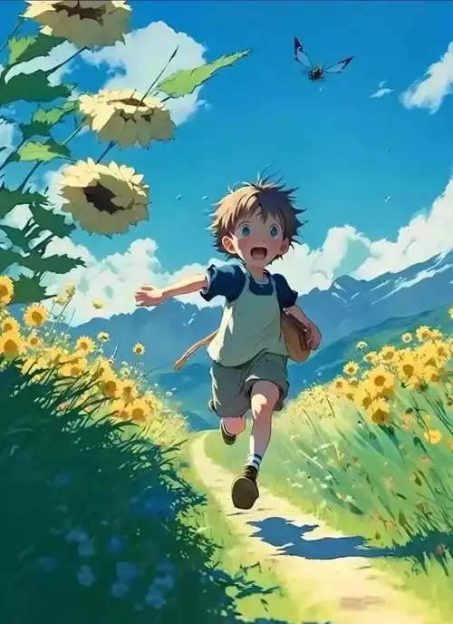 宫崎骏风格治愈系