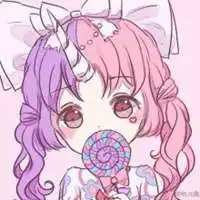 粉色系小仙女头像软妹双马尾微信头像图片大全