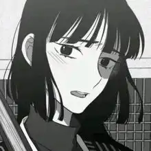 一组酷酷的动漫女生头像